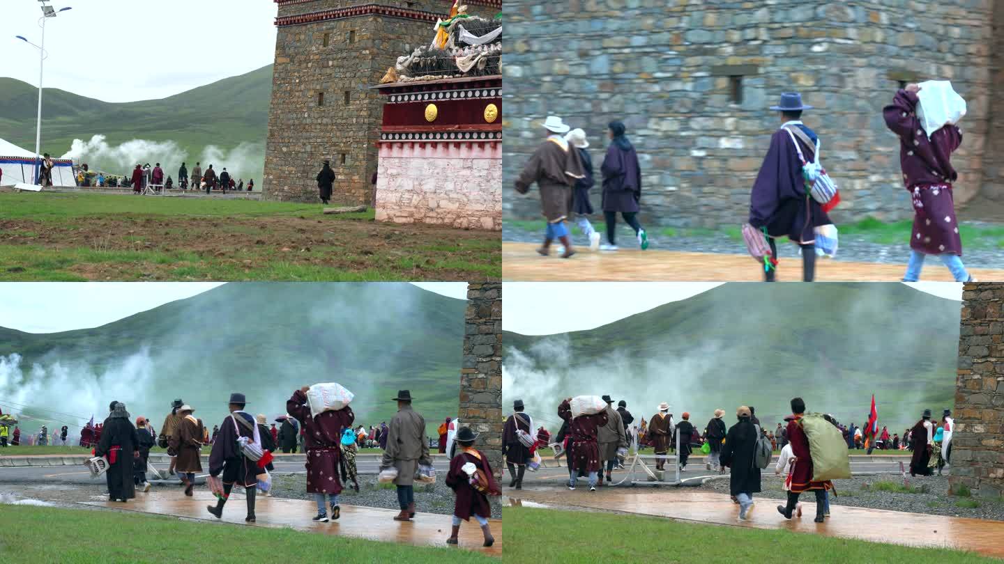 果洛藏族节日盛会纪实素材