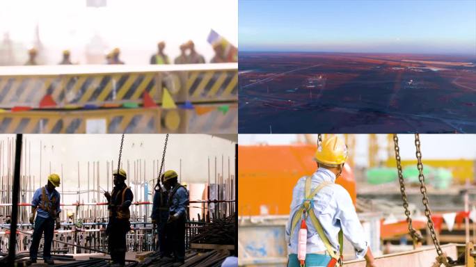 工人劳动者 建设者 建筑施工