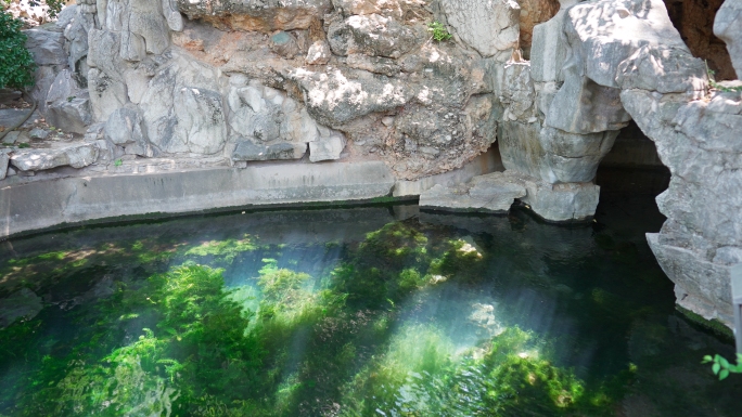 济南泉水人文风景