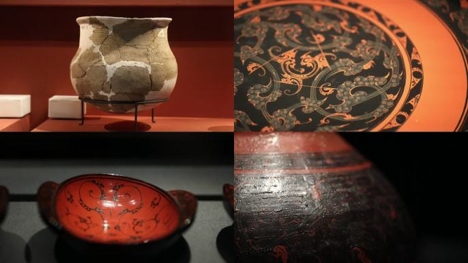 马王堆汉墓-陶瓷器、漆器与博具