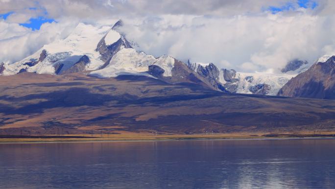 西藏 圣湖 雪山延时