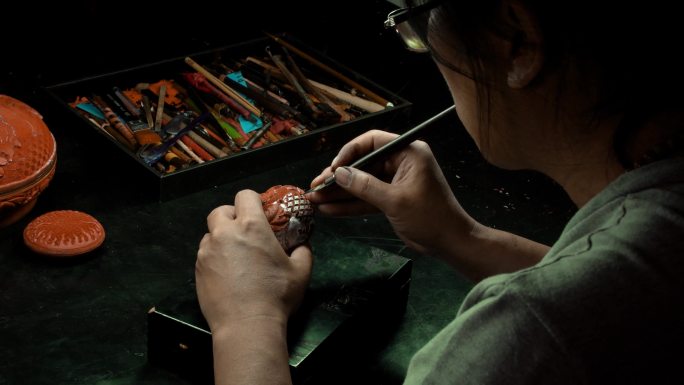 北京雕漆 传统文化 手工艺