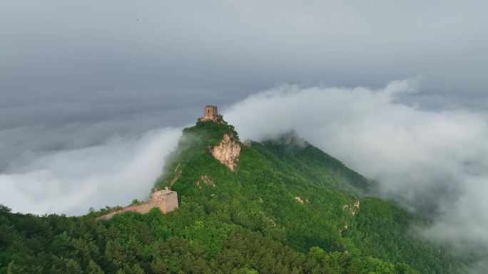 司马台长城云海