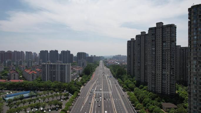 江苏常州城市风光城市建设航拍 (60)