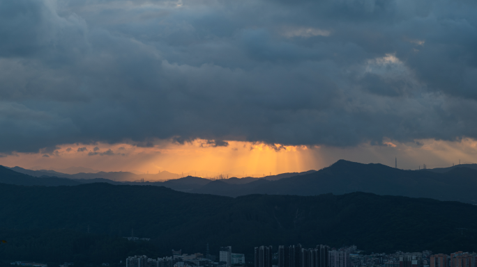 广州摩星岭日出