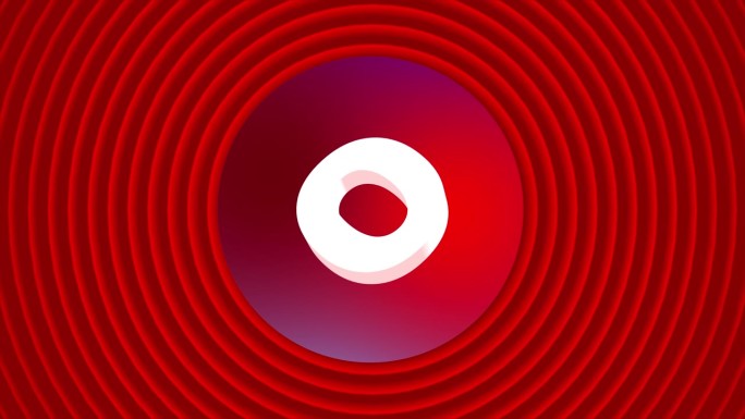 字母后期logo O动画
