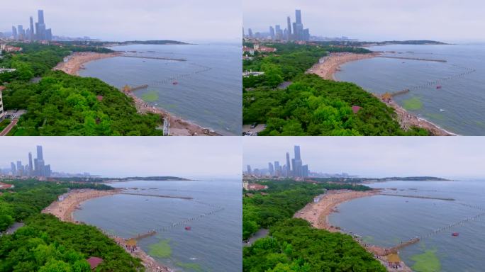 海边房屋建筑海景房八大关