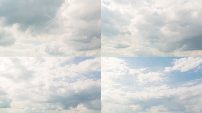 【4K】云层散去天气转晴