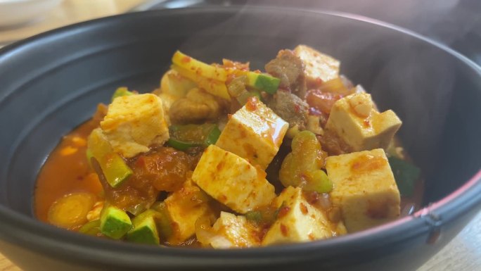 泡菜炖豆腐