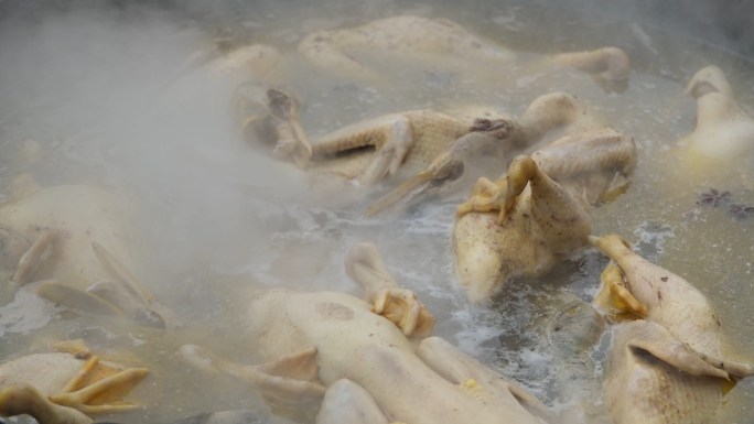 生态美食传统美食鸭扣肉香虾烹饪