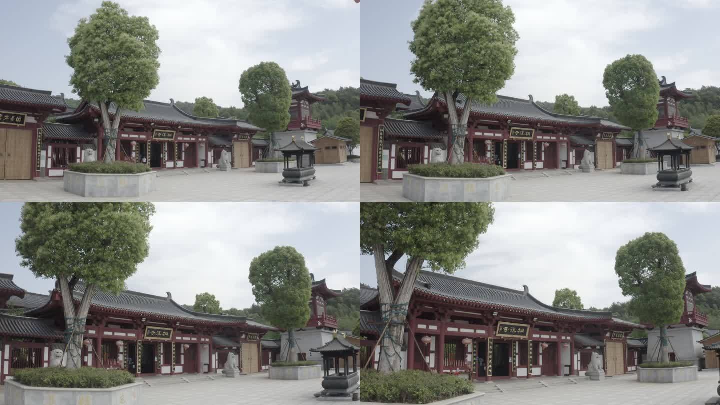 低空航拍桐溪寺（D-log）