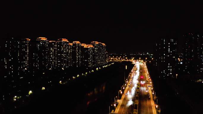 东沽路夜景