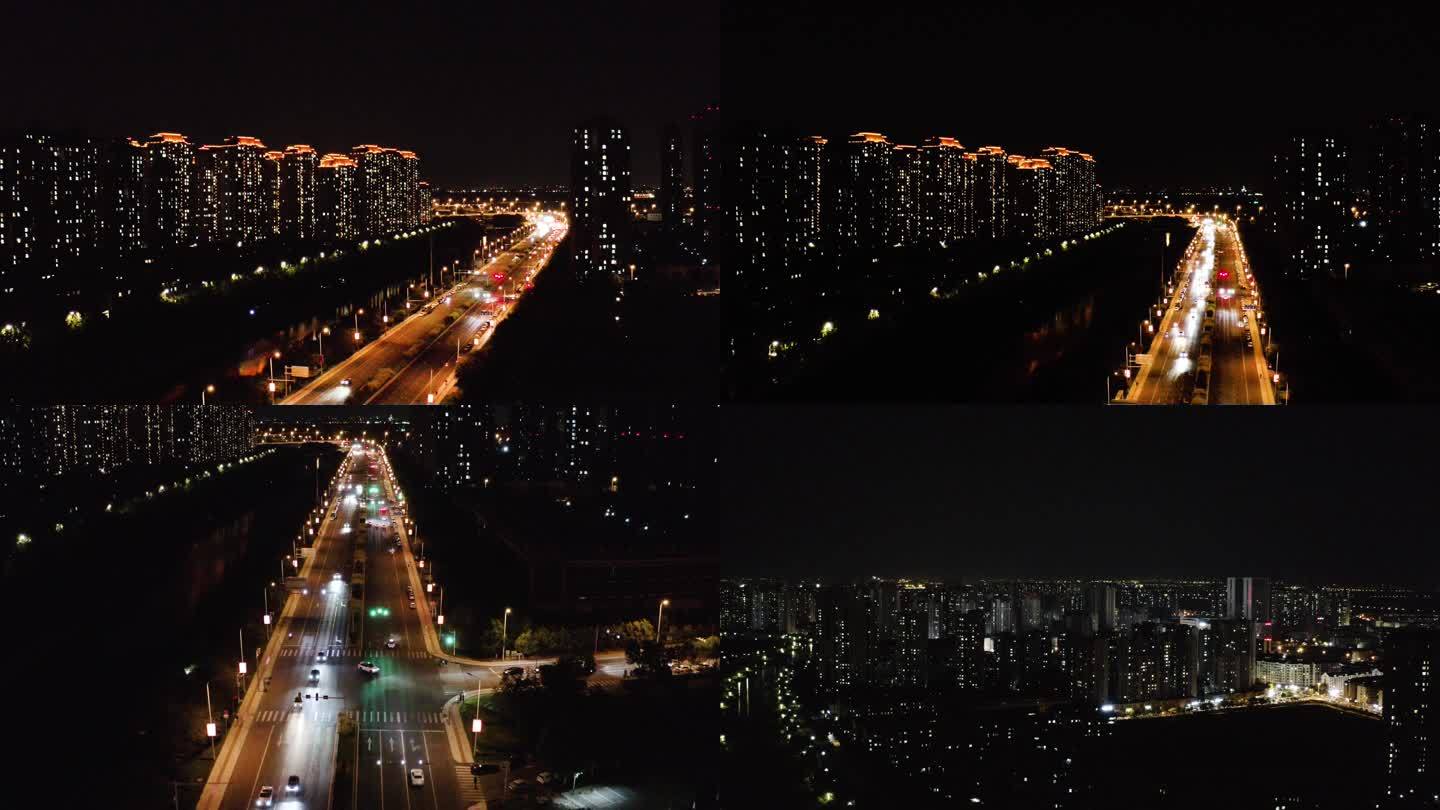 东沽路夜景