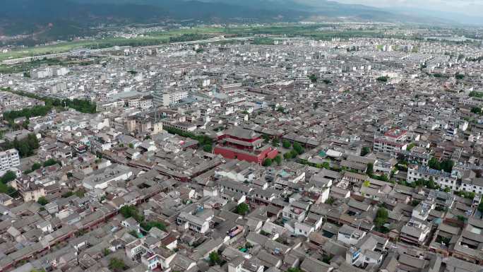 中国云南大理巍山古城风景