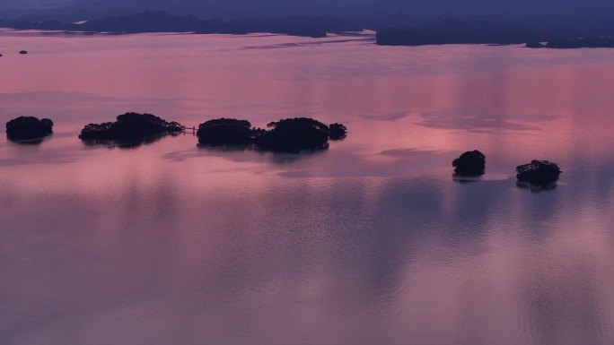 杭州千岛湖日出