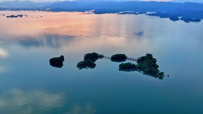 杭州千岛湖日出