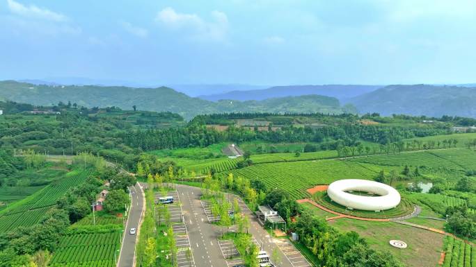 浙江省绍兴市新昌县下岩贝村风光