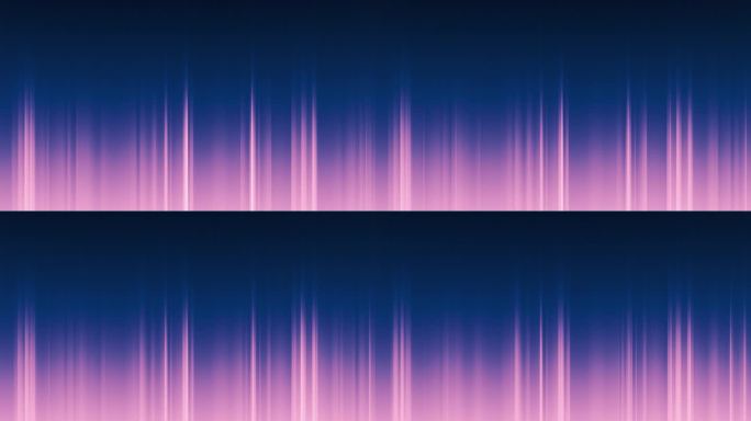 动画循环技术软粉光垂直线波动画。抽象的软运动梯度光跟踪未来的背景运动。4K艺术条纹发光VJ回路。