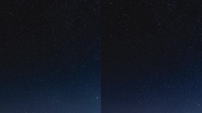 腾格里沙漠英仙座流星雨延时摄影