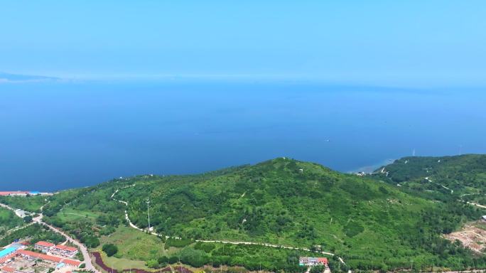 养马岛海边风景航拍