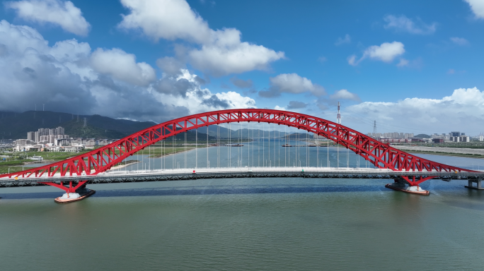 宁波北仑春晓梅山红桥跨海大桥，4K航拍