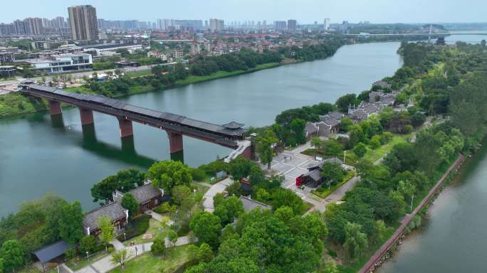 4K衡阳市湘江东洲岛风景区船山书院合集4