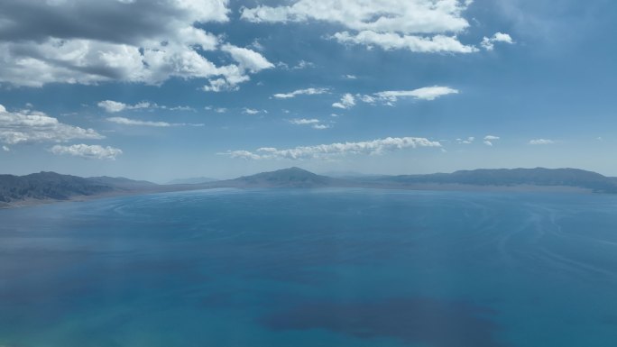 新疆赛里木湖航拍风景