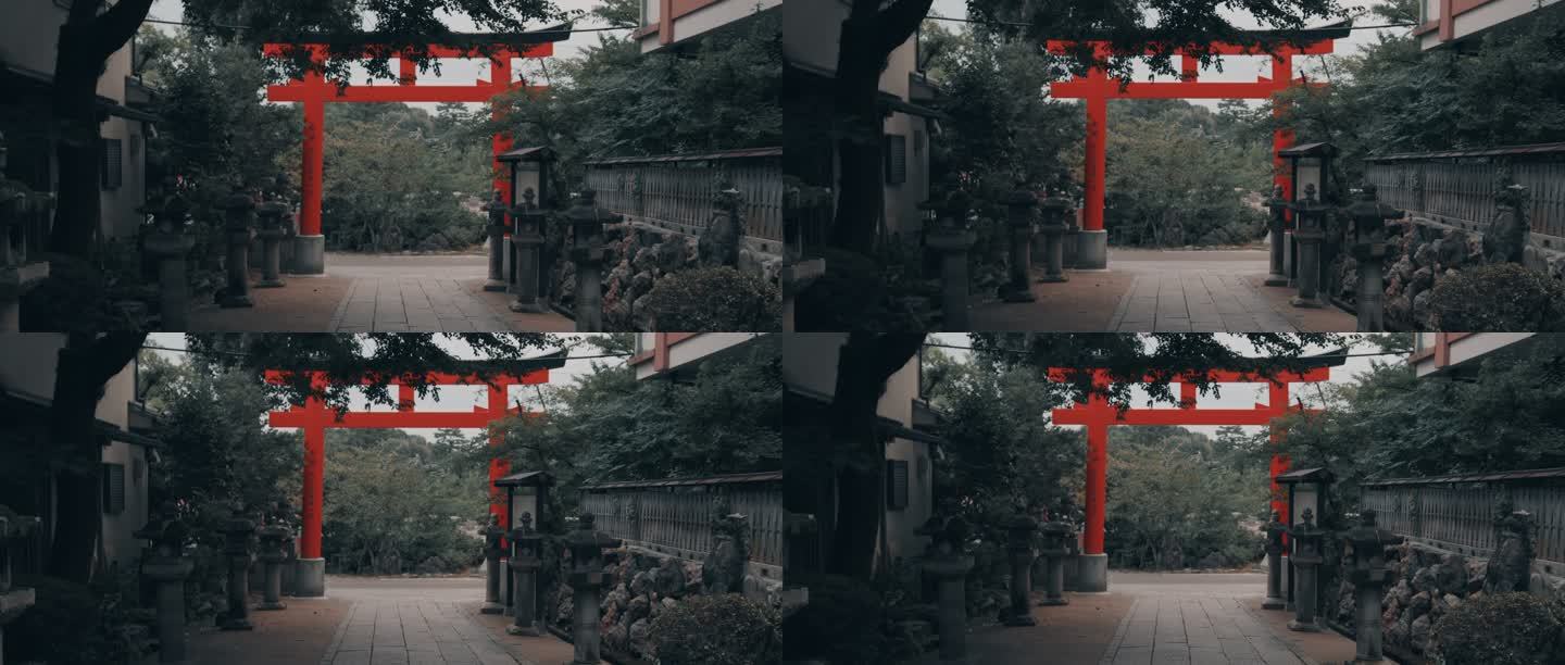 【4K】日本宇治神社鸟居