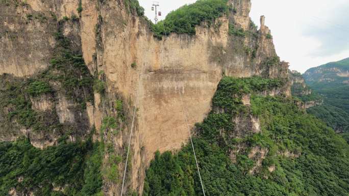 FPV拍摄八泉峡索道集合