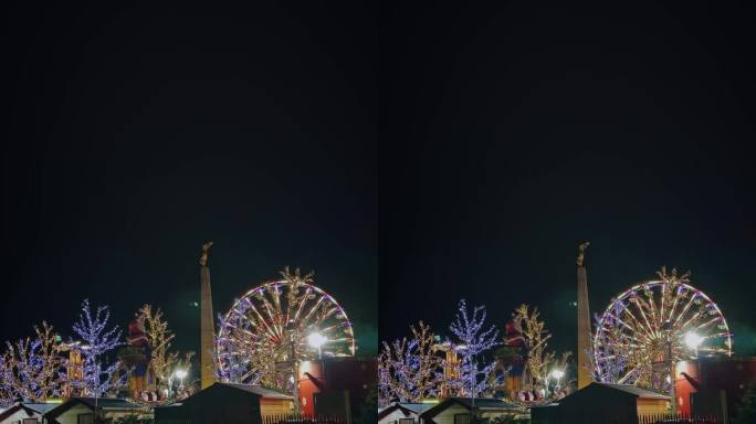 【正版素材】卢森堡广场夜景2