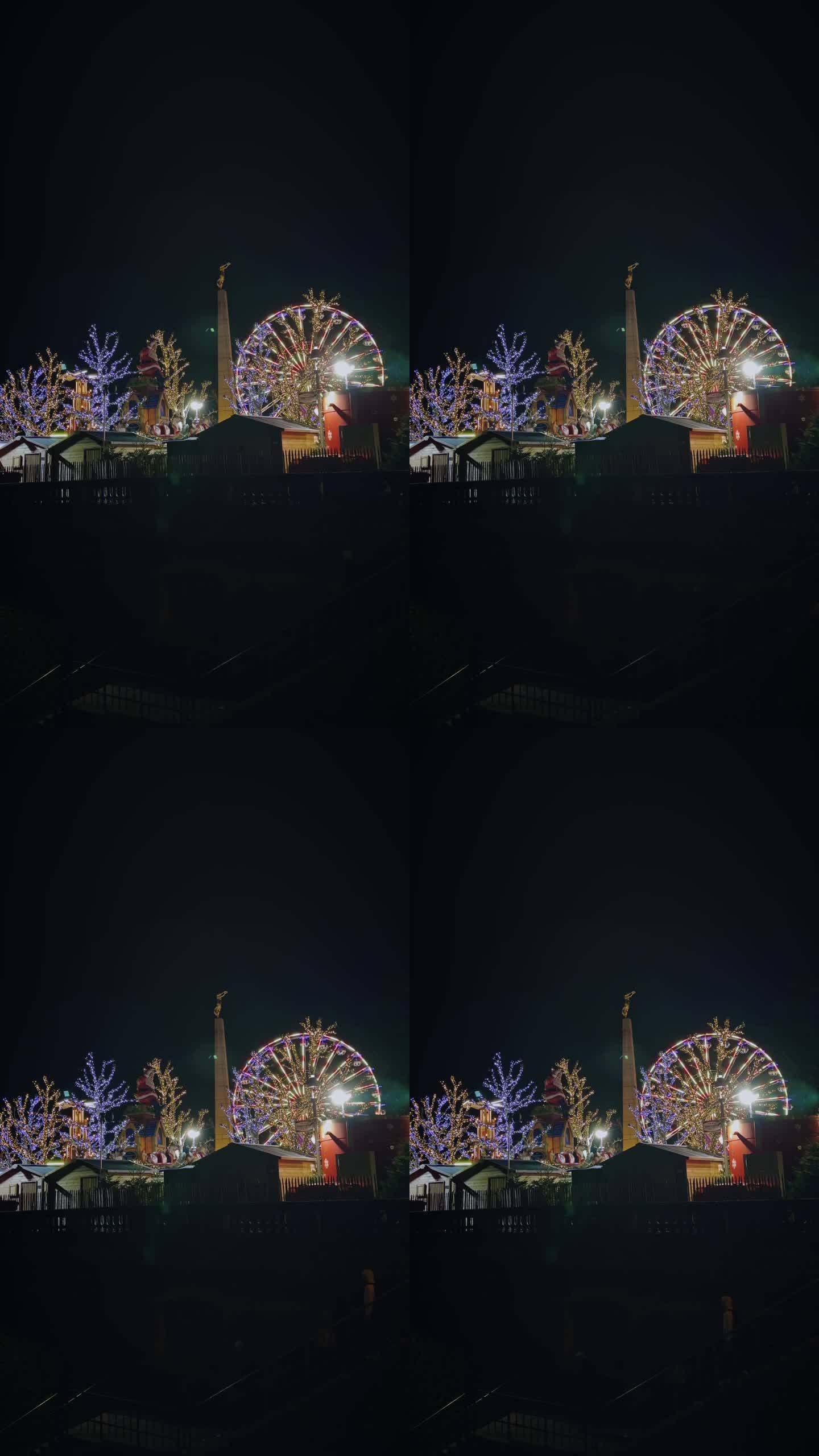 【正版素材】卢森堡广场夜景2