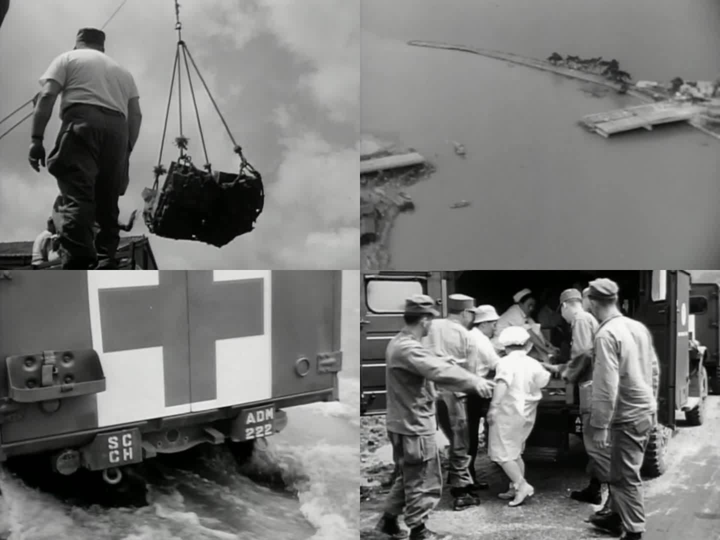 战后日本灾害 自然灾害 美军救灾  水灾