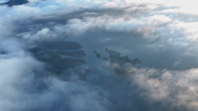 浙江千岛湖日出云海