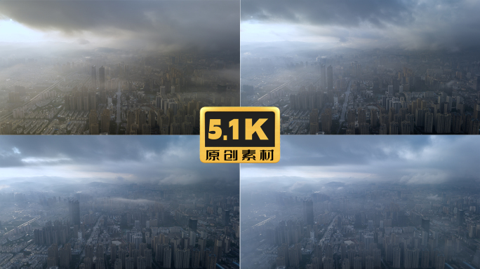 5K-昆明平流云拍摄，暴雨来临前的昆明