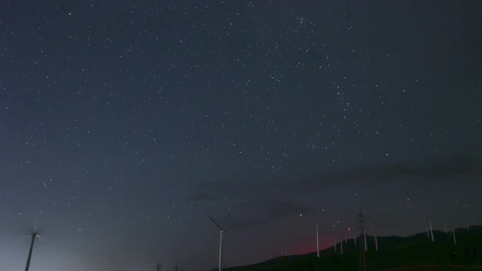 夜晚星空拍摄