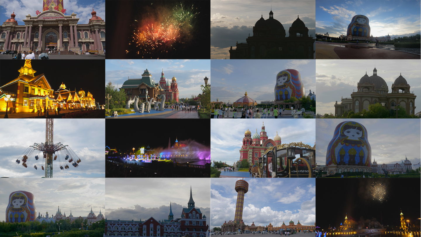 呼伦贝尔 满洲里 套娃广场