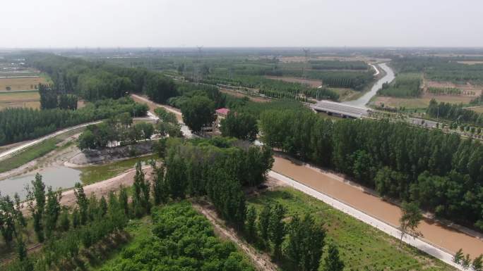 黄河  闸门  枢纽  引黄闸 河道