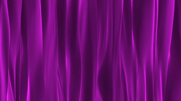 4K一块紫色窗帘布窗纱飘舞无缝循环