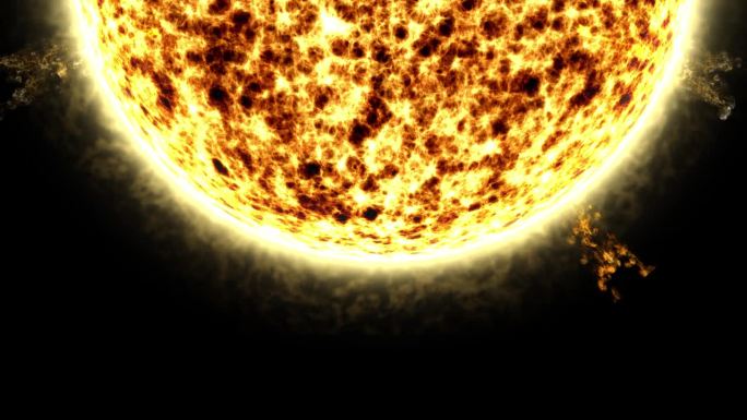 太阳耀斑粒子日冕物质抛射