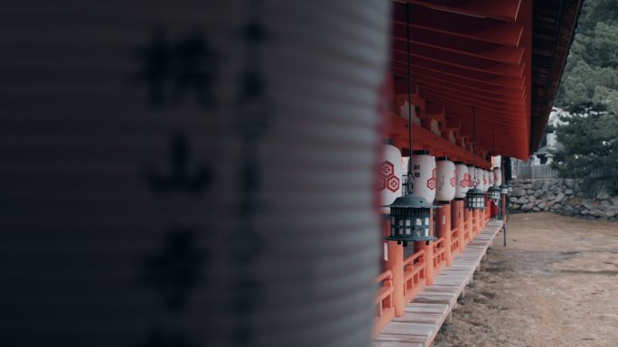 【4K】宫岛神社空镜