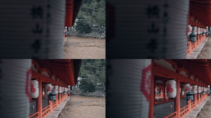 【4K】宫岛神社空镜