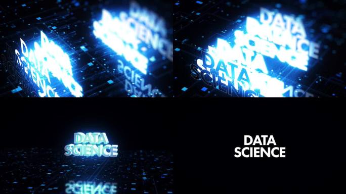 数据科学与电路板(蓝色)