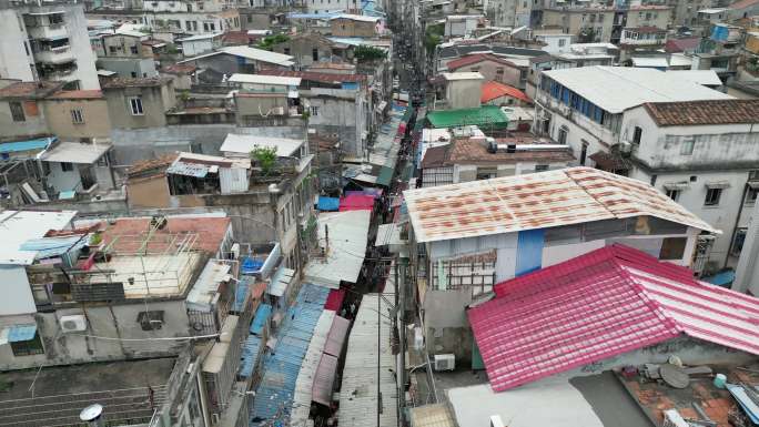 福建筒子楼 厦门老旧城区 老小区 市场