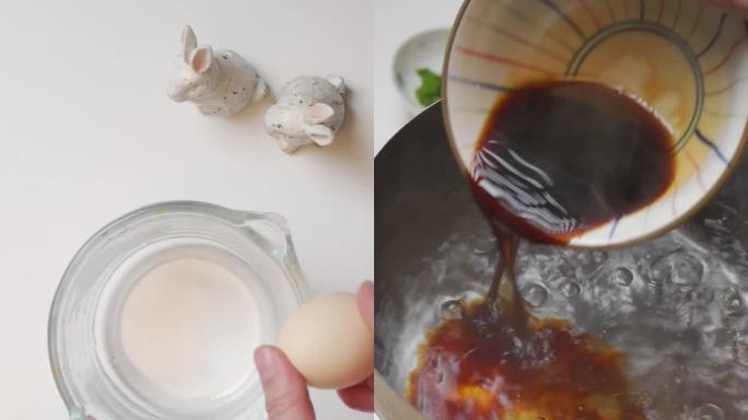 紫薯面鸡蛋汤面日式减脂面寿喜烧汁