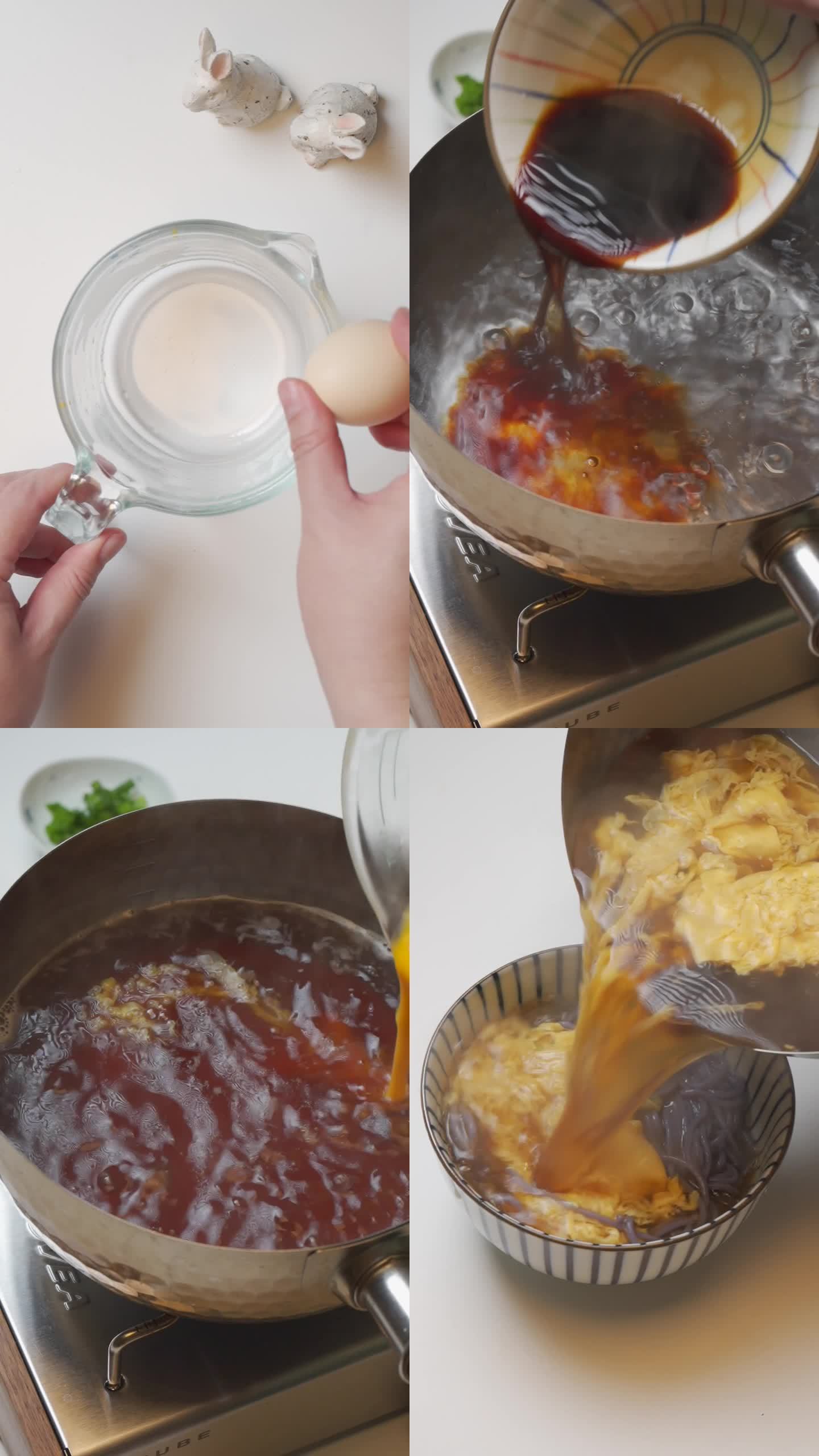 紫薯面鸡蛋汤面日式减脂面寿喜烧汁