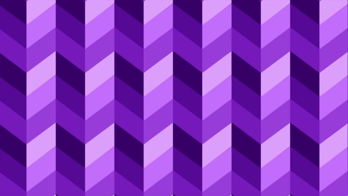 紫色简单之字形图案无缝背景向下移动，可循环的背景