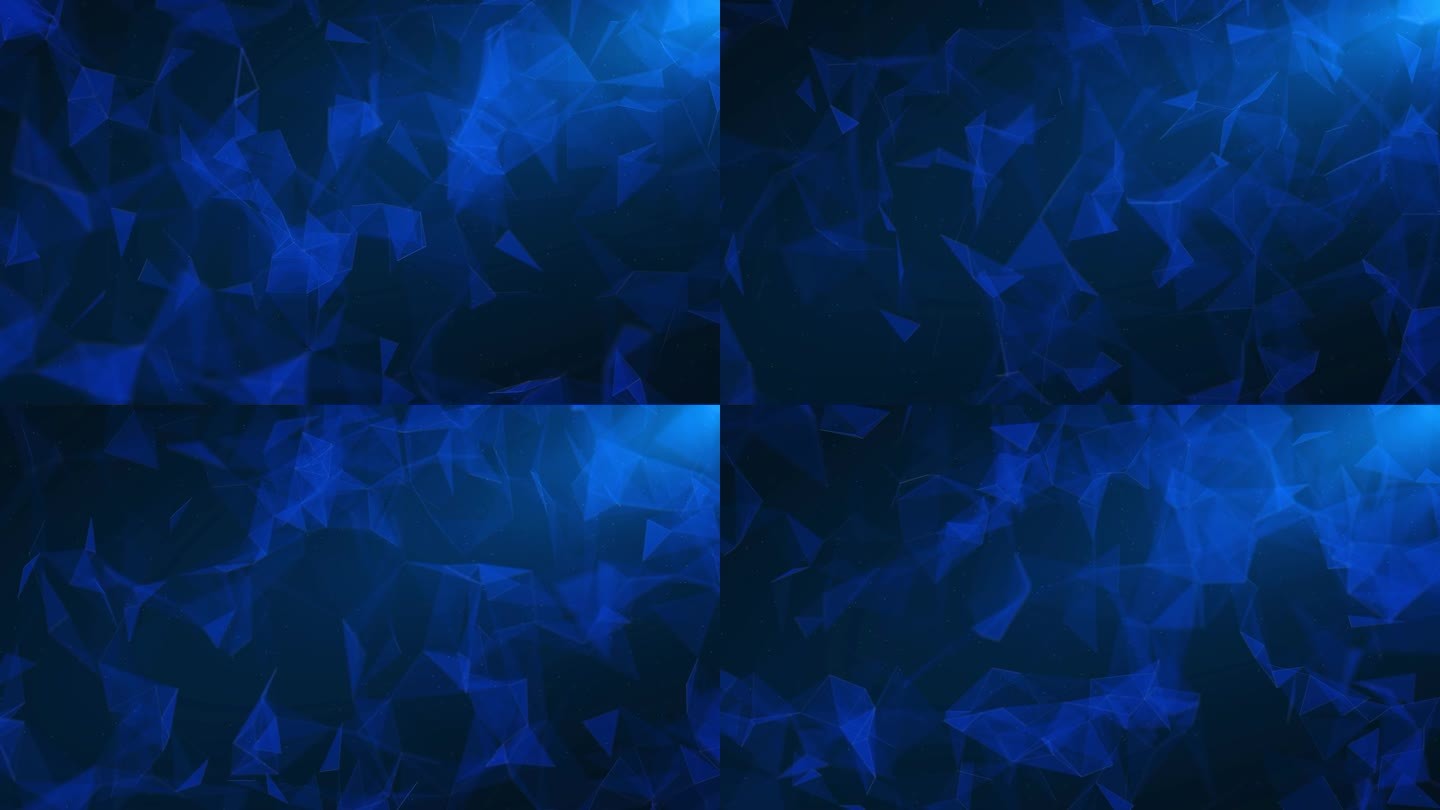 数字波流动粒子的蓝丛数字色波三角剖分形状