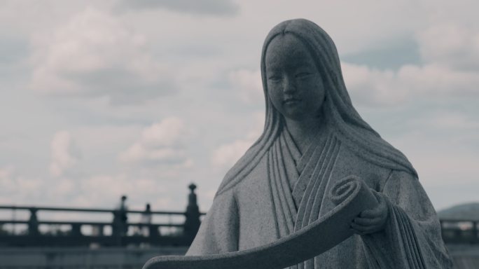 【4K】日本宇治雕像