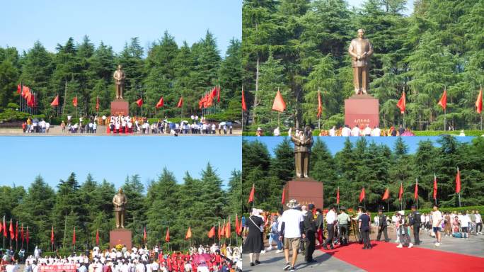 韶山 毛主席铜像广场