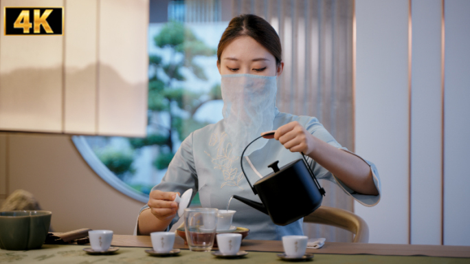 茶文化沏茶品茶茶道喝茶意境东方祁门红茶